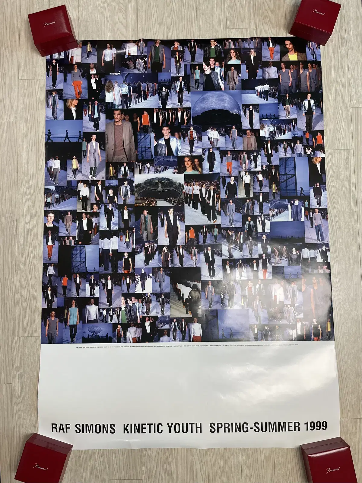 アート・デザイン・音楽 RAF SIMONS Kinetic Youth 1999 poster Kinetic Youth SS99 - Raf Simons Poster — Sasori Books